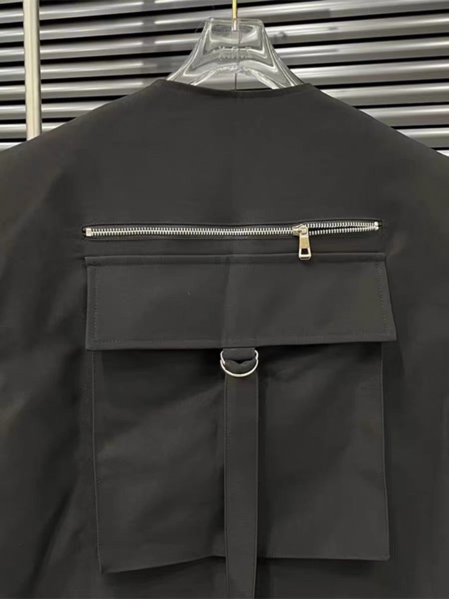 Men's Fashion Mechanical Style Vest Coat