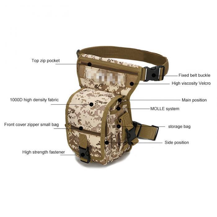 Around Tactical Waist Leg Bag