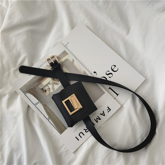 Small belt small bag
