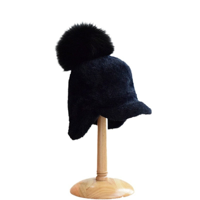 Ushanka Female Earflaps Warm Pilot Hat Riding