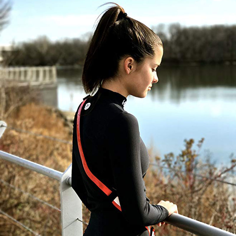 Luminous and breathable waist protection exercise belt