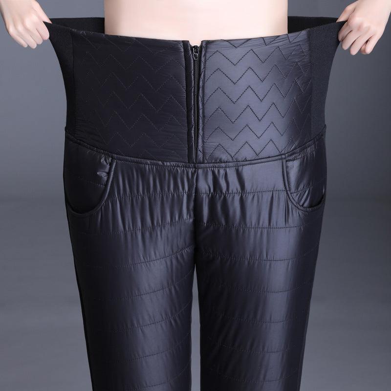 Down cotton pants