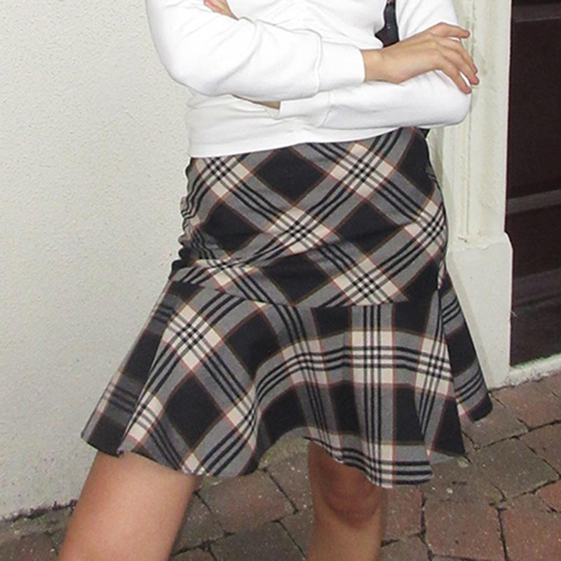 Hot Girl Slim Fit Slankende Nederdel