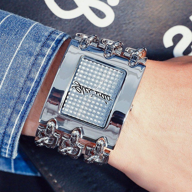 Nyt G-D-ur Dame Kvarts Analog Afslappet Ur Guld Ur Kvarts Enkelt Ur Relogio Feminino Reloj Mujer Montre