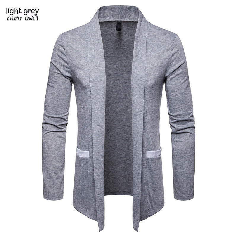 Foreign Trade Wholesale Men's New Plus Size Men's Coat Cardigan
