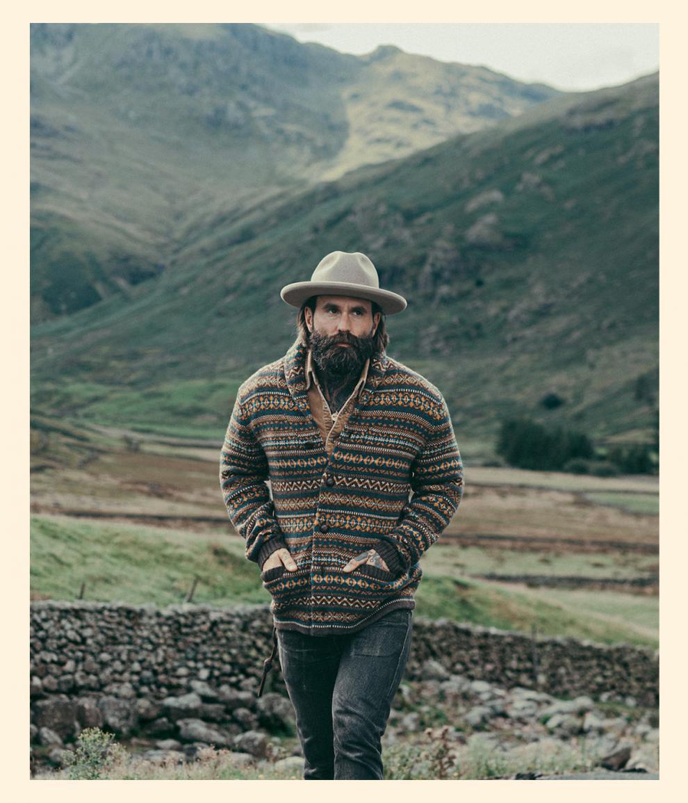 Autumn And Winter Men's Sweater Cardigan Knitted Coat