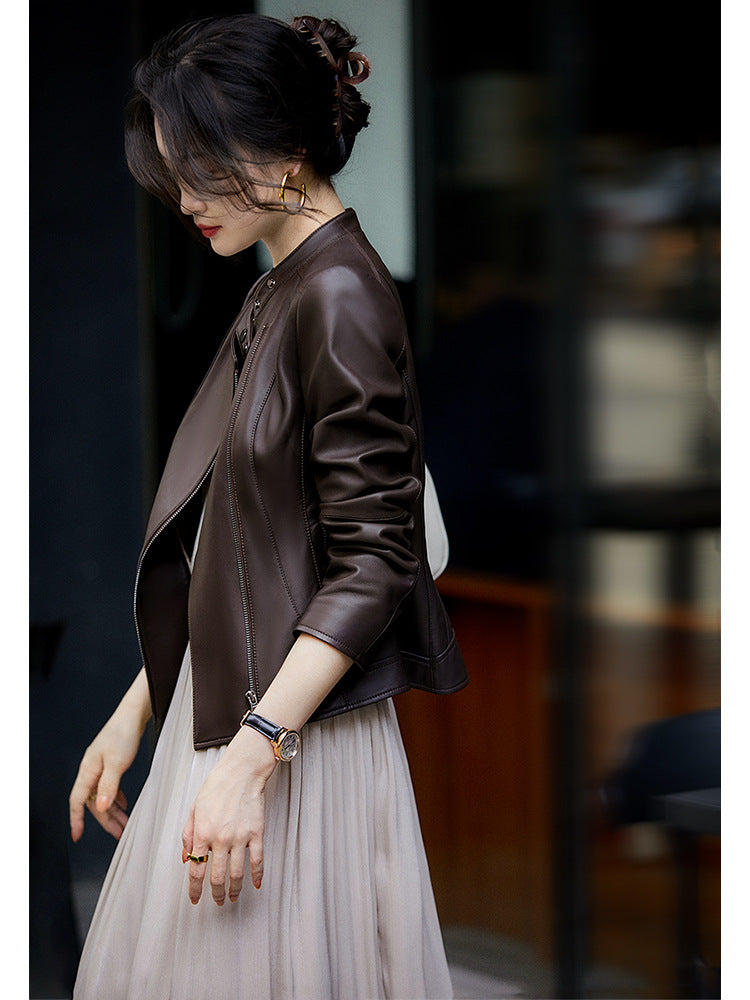 Fashion Motorcycle Fashionable Jacket Female