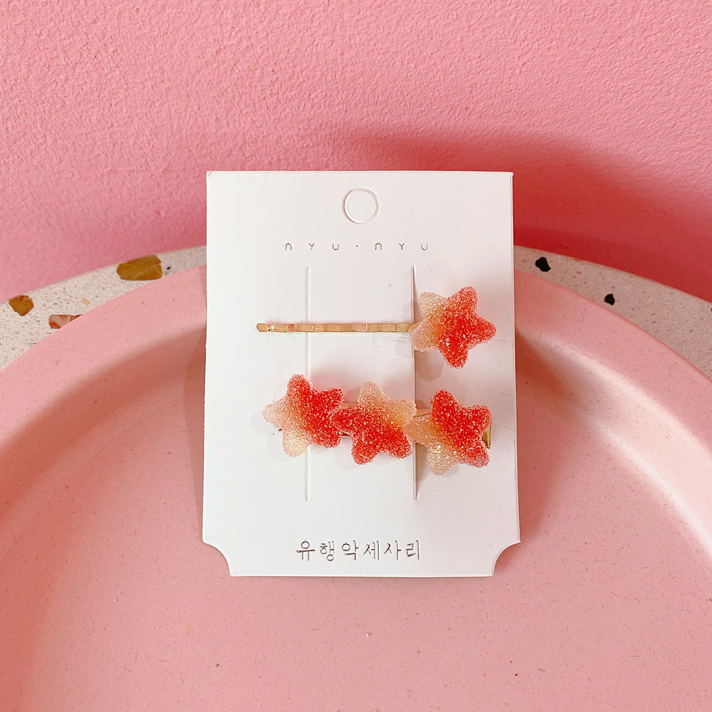 Gradient star hairpin