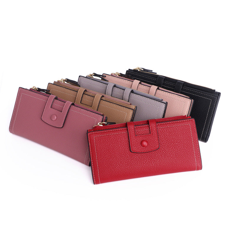 Buckle new ladies wallet multifunction