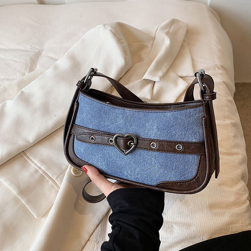 Damemode Vintage Cowboy Hundred Skuldertaske