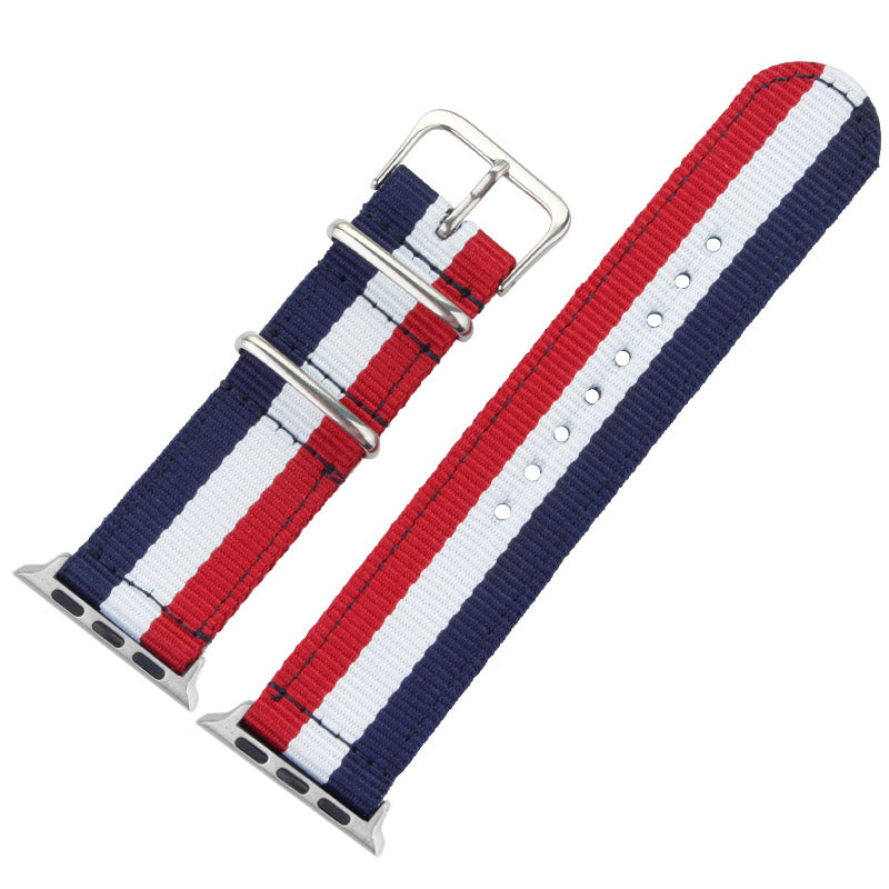 Canvas striped Wristband