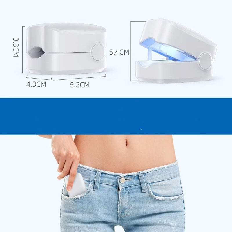 Portable Bag Nail Color Changing Laser Light