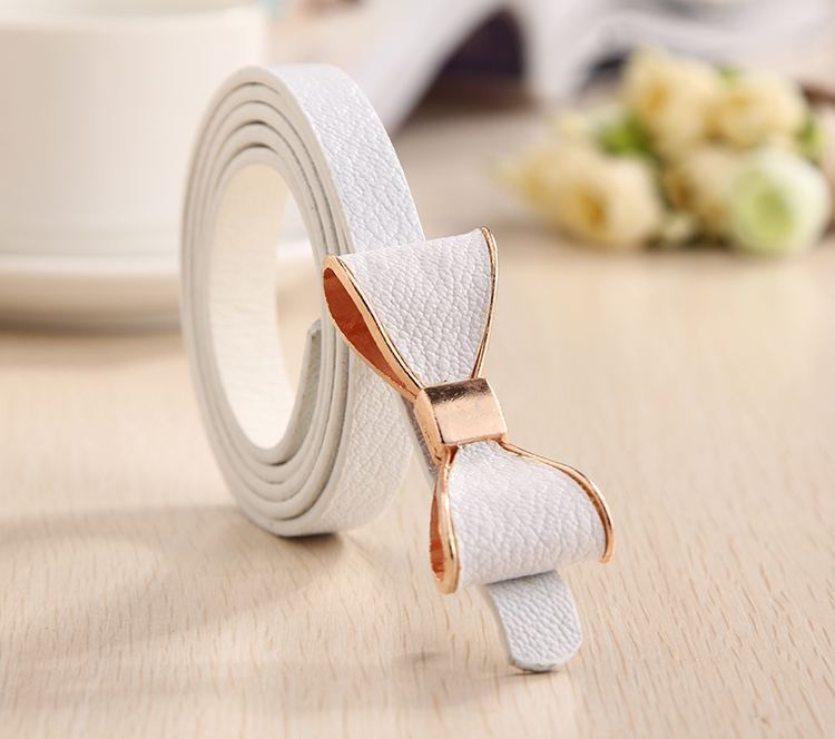 Versatile women's bow belt
