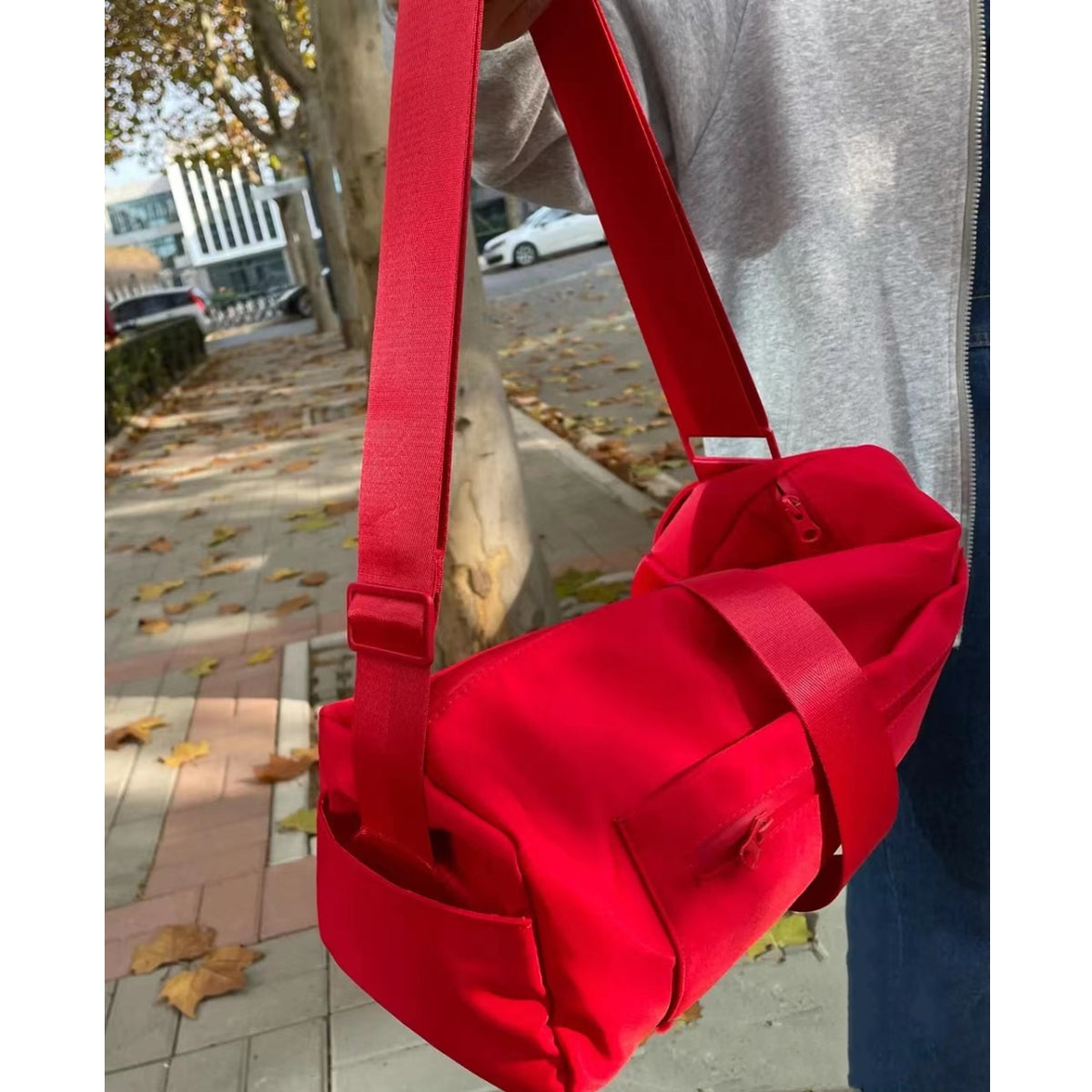 Suncoo-level Fitness Oxfordstof Crossbodytaske