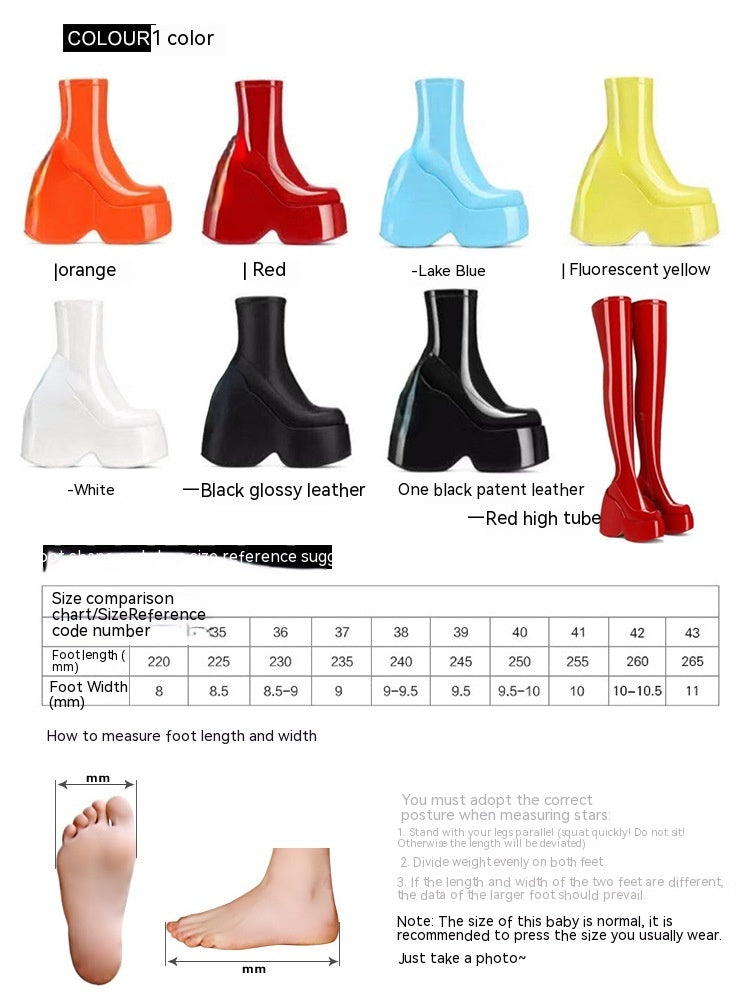 Platform Platform Platform Ankle Boots