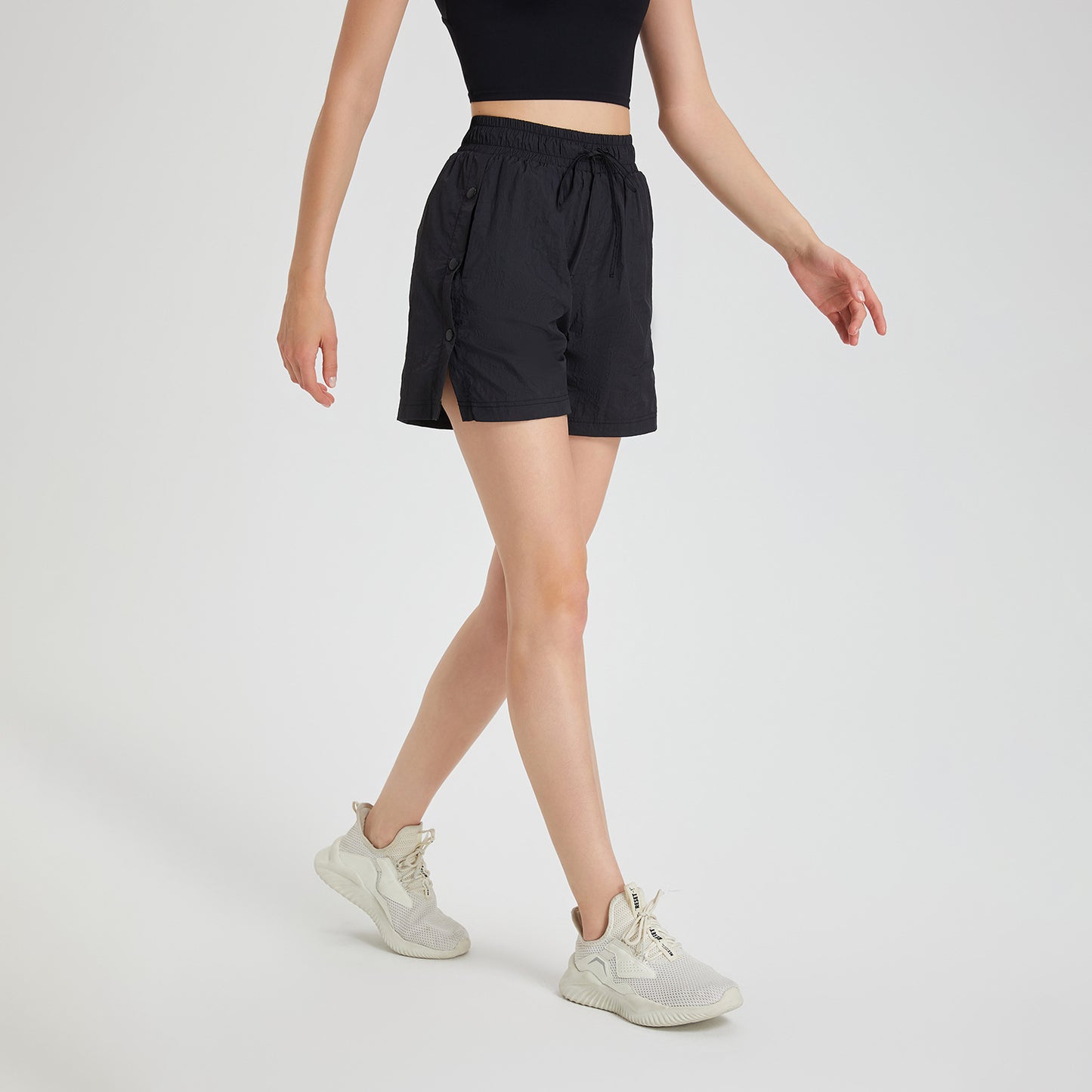 Women's Fashion Loose Quick-drying Running Fitness Anti-exposure High Waist Yoga Pants