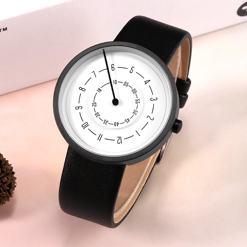 Punk-stil simpelt bælte quartz-ur
