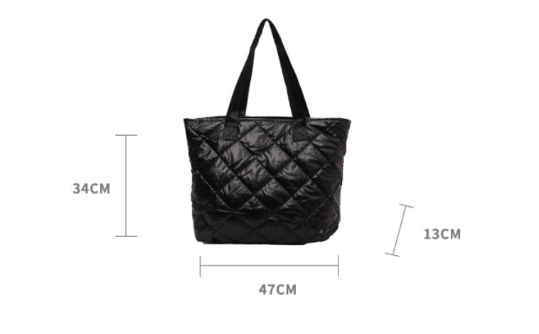 Large Capacity Rhombus One Shoulder Women Bag