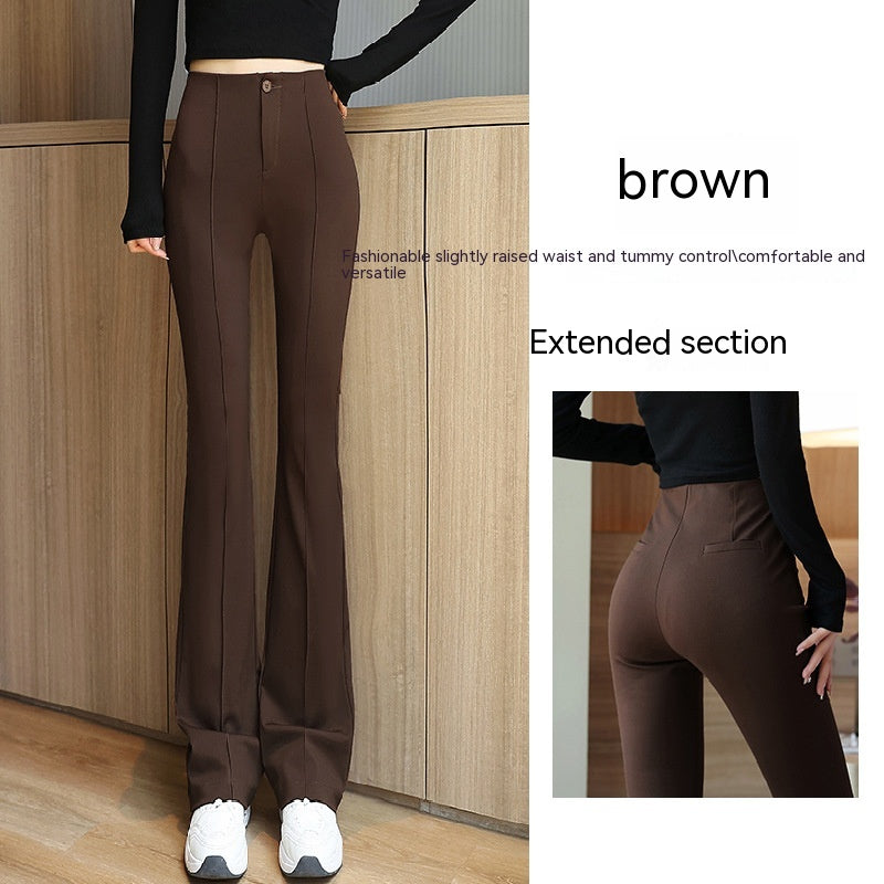 Women's Narrow Spandex Suit Pants Fashion All-matching