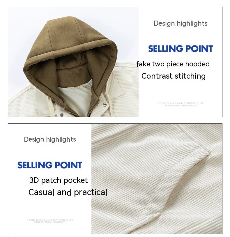 Autumn Baseball Uniform Hoodie Jacket