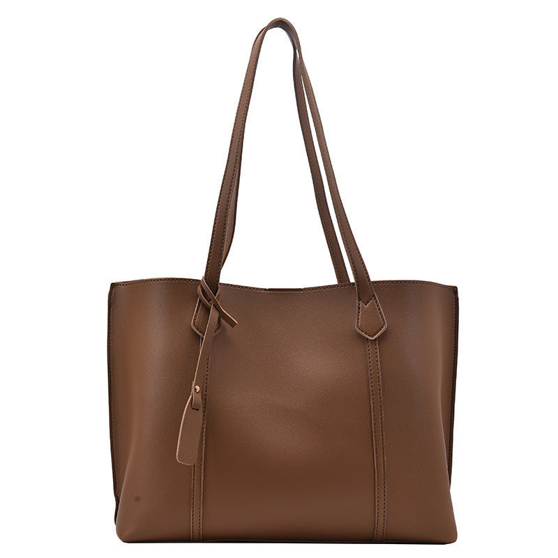 Casual tote bag all-match one-shoulder handbag