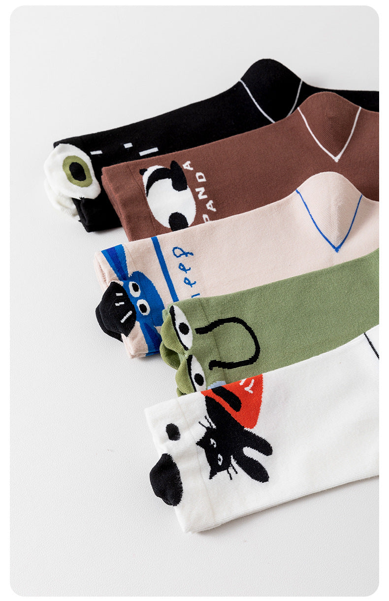 Couple Men's Cotton Tube Socks All-match Birkenstock