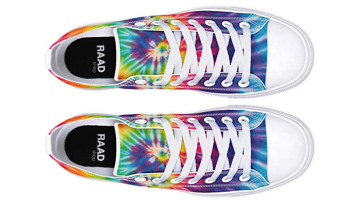 Fashion Print Couple Low-Top Canvas Shoes