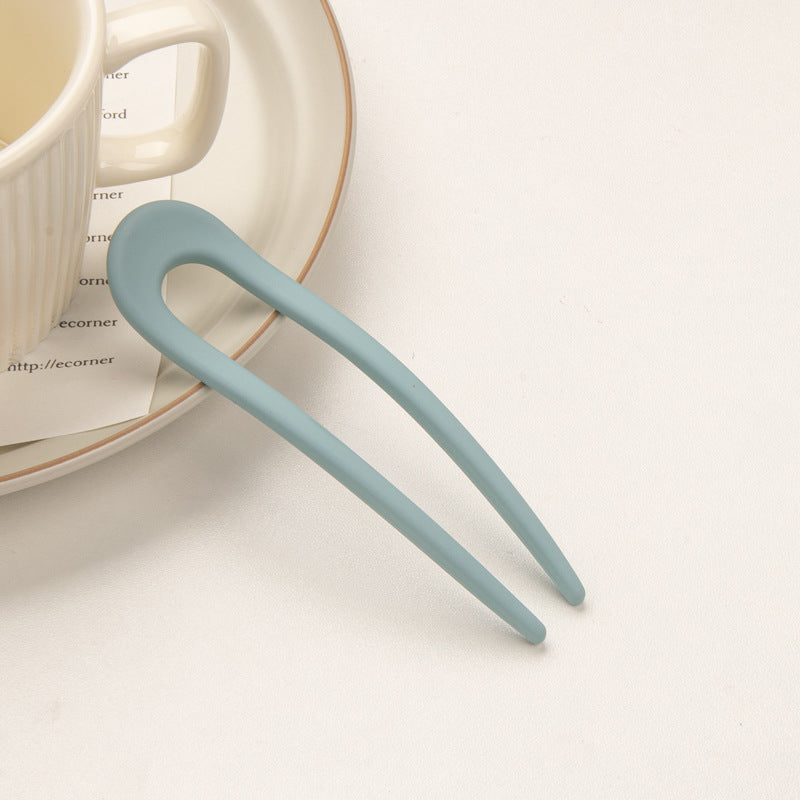 Girly Candy Color U-shaped Hairpin