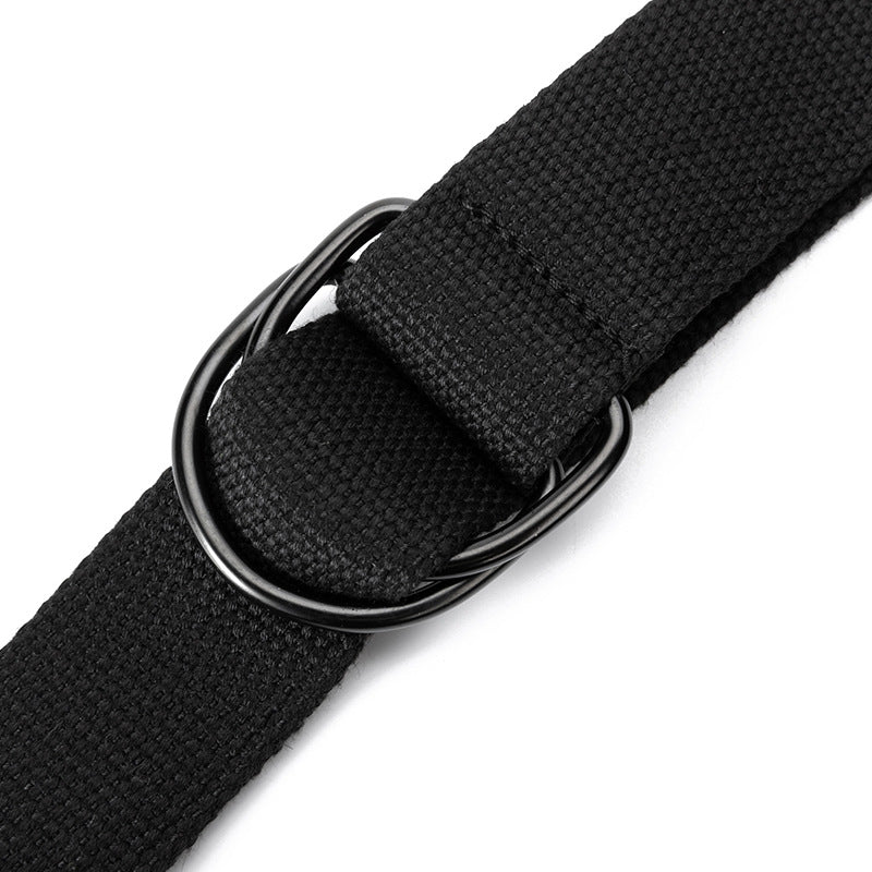 Double Ring Buckle Belt Men And Women