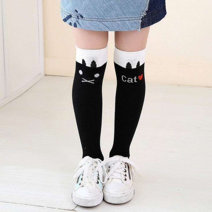 Middle Tube Baby Overknee Long Boot Girls High Tube Students' Socks