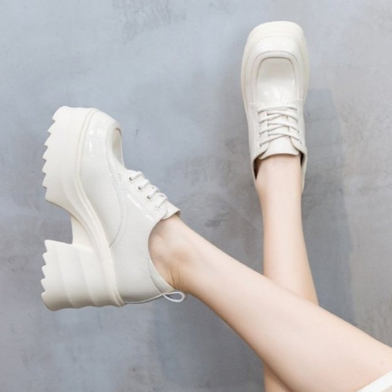 Fashion Mary Jane Shoes Spring And Autumn New Women's Platform Casual Pumps