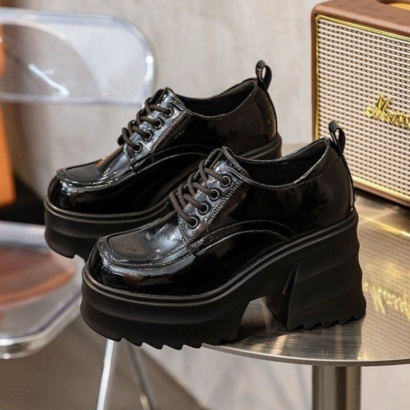 Fashion Mary Jane Shoes Spring And Autumn New Women's Platform Casual Pumps