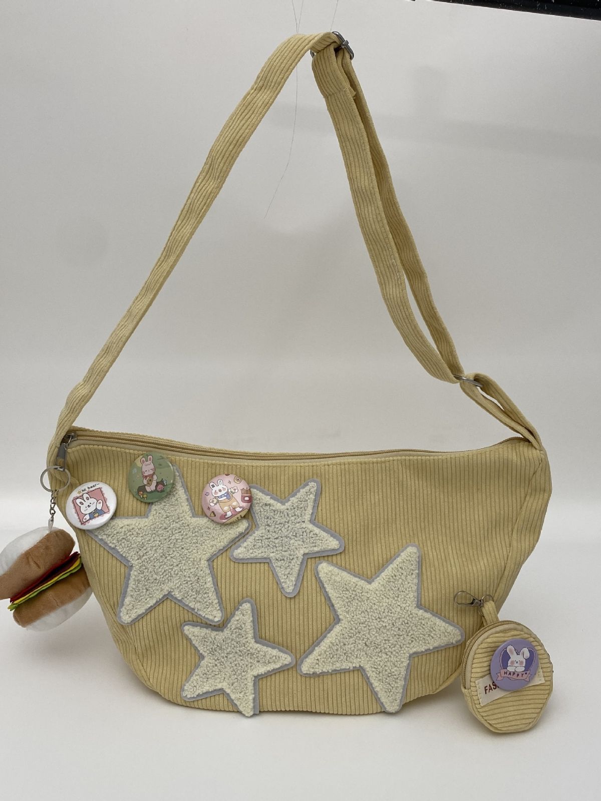 Corduroy Bag Women's Simple All-match Casual Retro