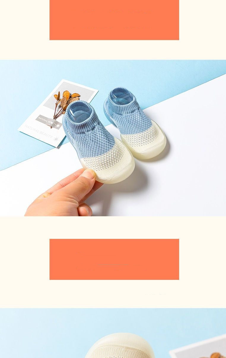Baby Shoes Soft Bottom Non-slip Baby And Infant Toddler Shoes Men's And Women's Baby Floor Socks Shoes
