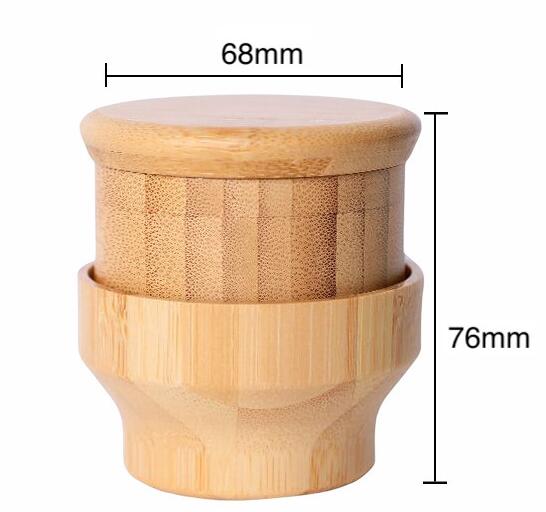 Bamboo Himalayan Salt Ball Massage Roller