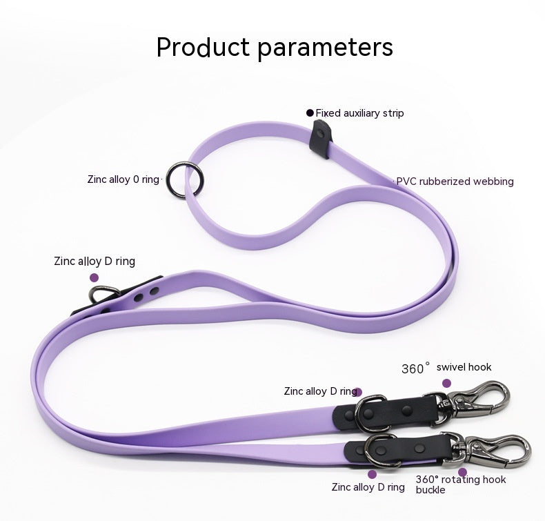 Explosion-proof Dog Chain Multifunctional Chest Strap Hand Holding Rope Necklet Set