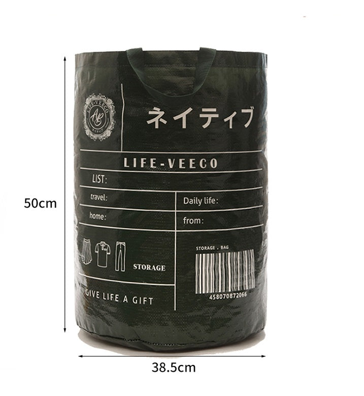 Moisture-proof Large Capacity Handbag Woven Shopping Bag