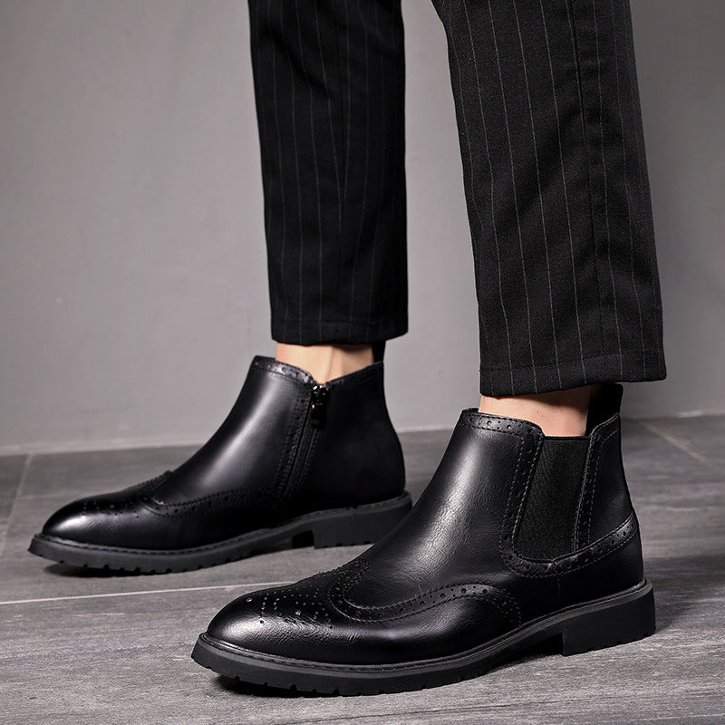 British Carved Business And Leisure Boots