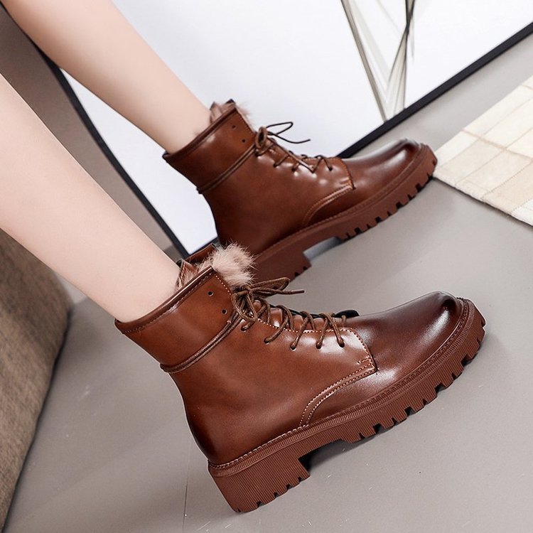 New autumn and winter rabbit fur warm boots
