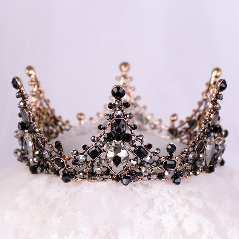 Retro crown crown princess performance headdress