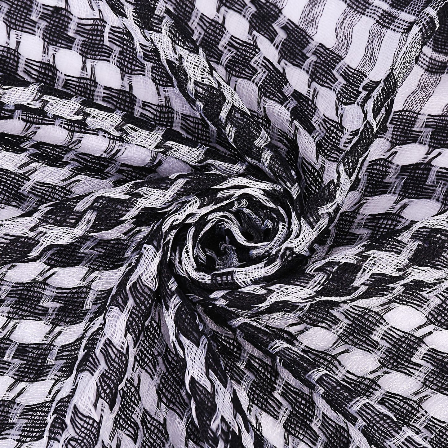 Polyester Houndstooth Tørklæde Firkantet arabisk tørklæde Taktisk tørklæde