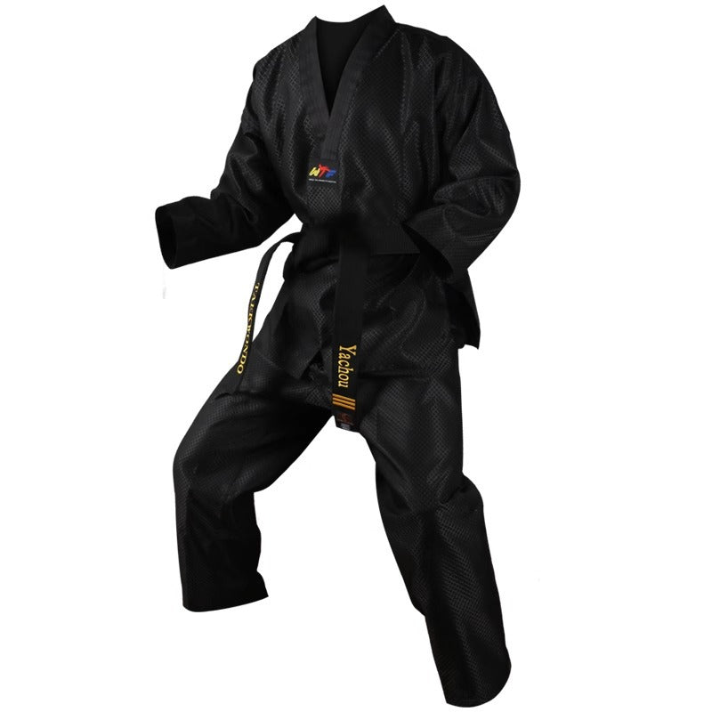 Black TKD Uniform Fitness Wear