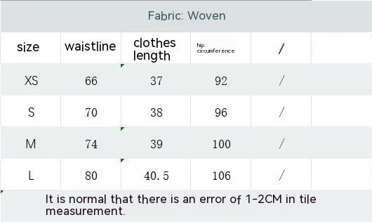 Women's High Waist Slimming Casual Pants Short Pantskirt