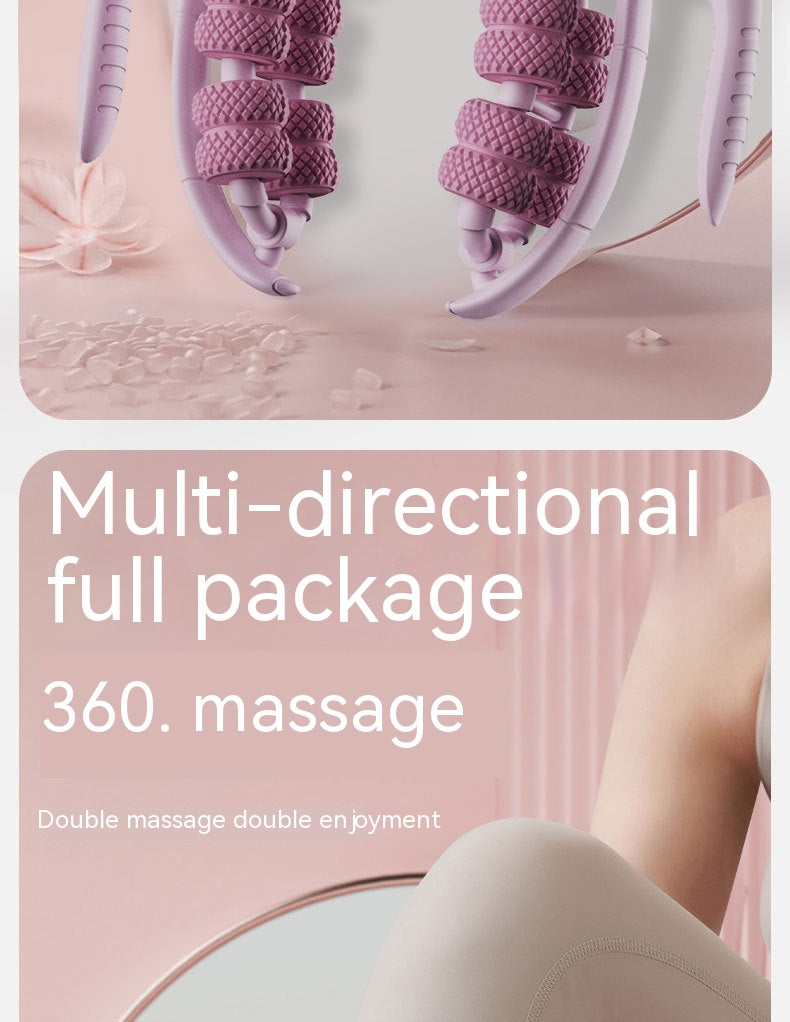Leg Massager Circular Leg Beauty Slimming Yoga Wheel