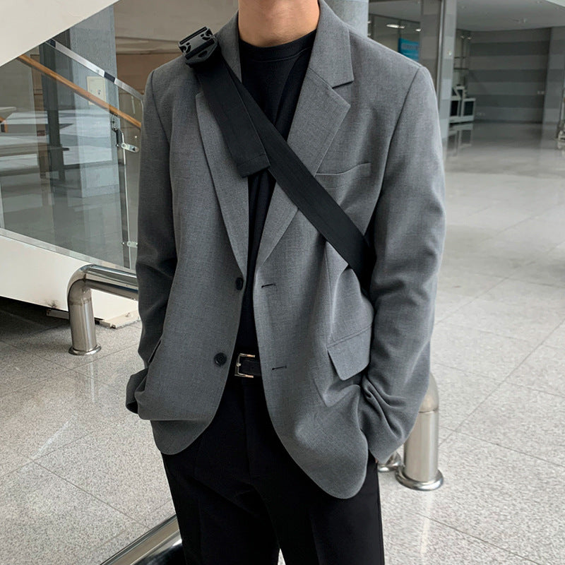 Young Trendy Pu Shuai Casual Small Suit