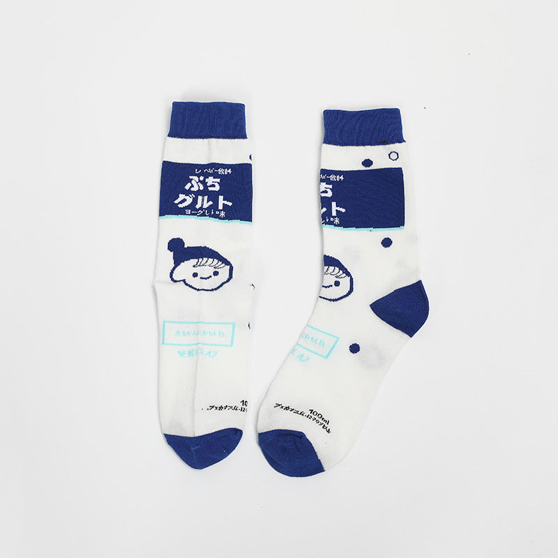 Women's Japanese tube-shaped pile socks