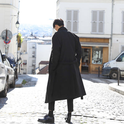 Men's Loose Thickened Warm Long Coat