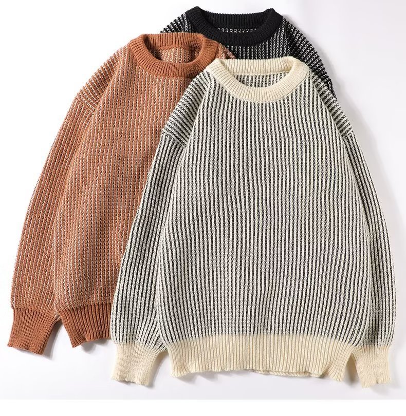 Fashion Pullover Sweater Japanese-style Retro Loose