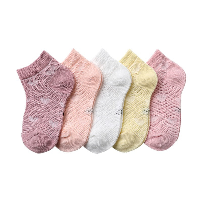 Children's Thin Breathable Mesh Socks