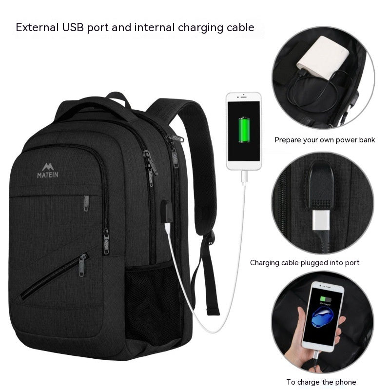 Men's And Women's Fashion Large Capacity Travel Computer Backpack
